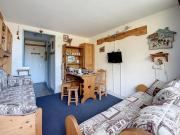 Studio rénové 3 pers, au pied des pistes, balcon - FR-1-344-941