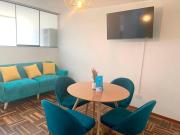 Pershing lindo dpto amoblado 2dorm y wifi