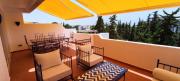 Blue & Yellow Penthouse with Terrace at Balaia Mar