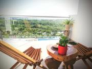 Beautiful 2B 2Br OceanLagoon View Pool Gym