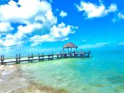 Two bedroom beachfront villa Celestun