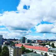 9th floor Amazing View Central Studio Apartment