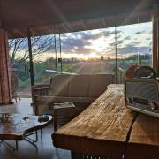 COM LAREIRA Recanto do Lago no Santa Bárbara Resort Residence