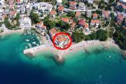 Apartments by the sea Pisak Omis  7520