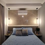 Conforto com ar, tvs smart, na quadra da praia do Forte, em frente Praça da Cidadania