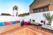 Morayma House Terrace with views to Alhambra