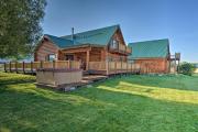 Stunning Driggs Retreat with Private Hot Tub and Pond!