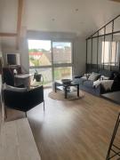 Loft avec terrasse pour 4 pers à 3km du circuit avec garage au calme