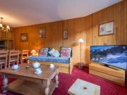 Courchevel 1850 : Appartement ensoleillé ski-aux-pieds avec balcon, parking, wifi - FR-1-575-36