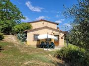 Villa with private swimming pool and private garden in quiet area, panoramic views