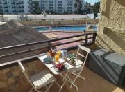 Pool view accommodation in Playa del Ingles
