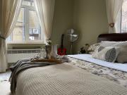 Exquisite & Steps to center 1Br Apt with Free Parking