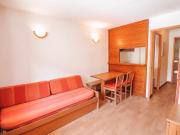 Studio cabine 4 personnes, proche pistes, balcon, animaux acceptés - FR-1-502-421
