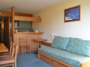 Studio skis aux pieds pour 5 personnes, animaux admis, Arc 1800 - FR-1-411-416