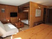 Appartement 6 pers. rénové style montagne avec balcon à 50m des pistes - FR-1-416-93