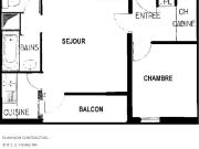 Appartement confortable 4 pers, skis aux pieds, Les Ménuires - Fontanettes - FR-1-452-28