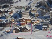 Studio cabine aux Ménuires, au pied des pistes, pour 4 personnes - FR-1-452-138