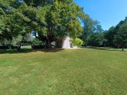 Beautiful riverside boathouse