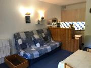Studio cabine au pied des pistes, balcon sud - FR-1-515-67