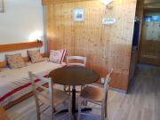 Studio 23m² Arc 1600, ski aux pieds, 2 pers, WiFi - FR-1-411-446