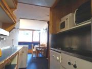 Studio skis aux pieds pour 4 personnes à Arc 1800, proche commerces, animaux admis - FR-1-411-516