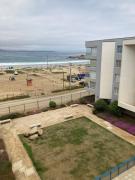 Depto Molles con vista al mar