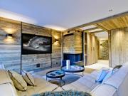 Appartement chic Méribel - skis aux pieds, cheminée & parking - FR-1-613-40