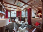 Grand appartement à Val-dIsère : 4 pièces, 95m², 7 pers, balcons, parking, exposé Sud-Est - FR-1-567-4