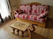 Studio avec cheminée et jardin