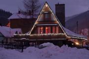 Dom w Szczyrku - stylowy drewniany dom z kominkiem