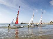 Studio avec balcon face mer, parking et proche centre, aux Sables-dOlonne - FR-1-92-774