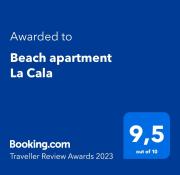 Beach apartment La Cala