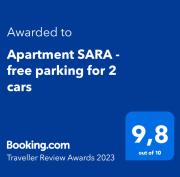 Apartment SARA - free parking for 2 cars