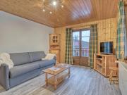Appartement confortable à Megève - Centre, 50m², 4 personnes, 3 balcons, TV et Wifi - FR-1-453-92
