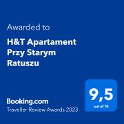 H&T Apartament Przy Starym Ratuszu