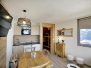 Studio rénové cabine 4 pers, pied des pistes, balcon - FR-1-178-54