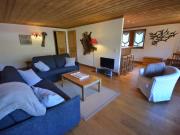 Appartement de standing calme, proche des pistes, avec balcon, terrasse, et garage privé aux Gets - FR-1-623-85