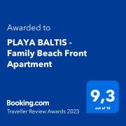 PLAYA BALTIS - Family Beach Front Apartment