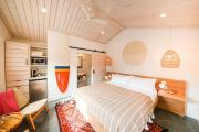 Funboard Room includes King Bed and Mini Kitchenette