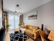 Apartament z dużym tarasem w centrum