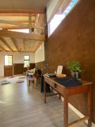 Cabaña madera y barro (bioconstrucción)