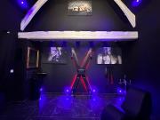 Loveroom de luxe - Thème 50 nuances de grey maison privative spa insolite