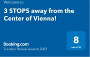 CENTER ! 3 stops away from the Center of Vienna!