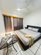 Private room with king size bed