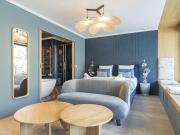 The Blue Alma Eiffel Tower