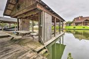 Quiet Lake Conroe Townhome with Water-View Deck