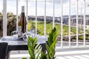 Seaside Flat with Scenic Country Views