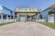 Stilted Galveston Vacation Home with Canal Views!