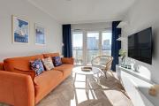 Seaside Amber Apartment with AC by Blue Mandarin