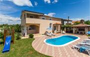 Beautiful Home In Nedescina With 5 Bedrooms, Wifi And Outdoor Swimming Pool